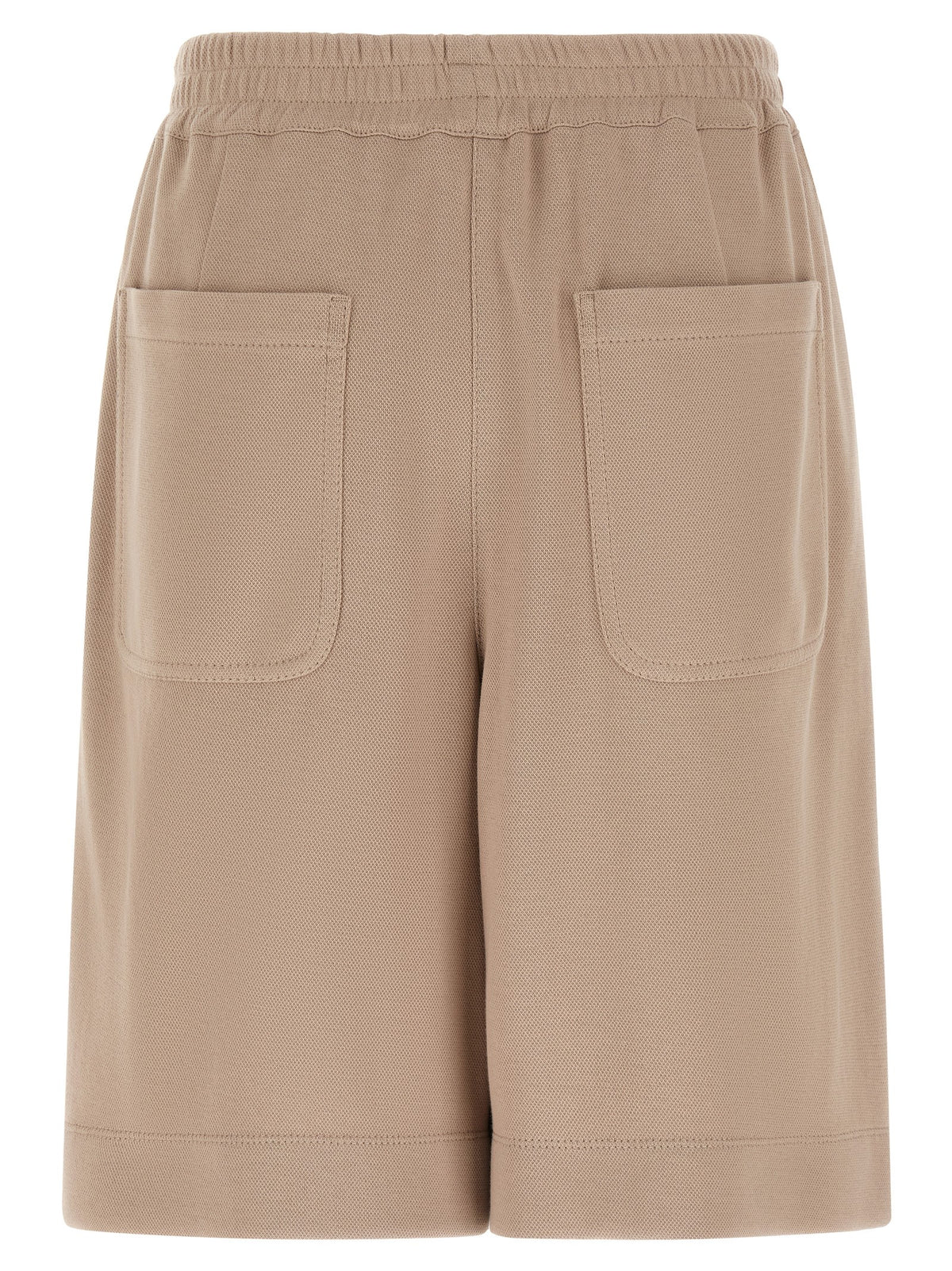 Shorts Bermudas Brunello Cucinelli marron en coton