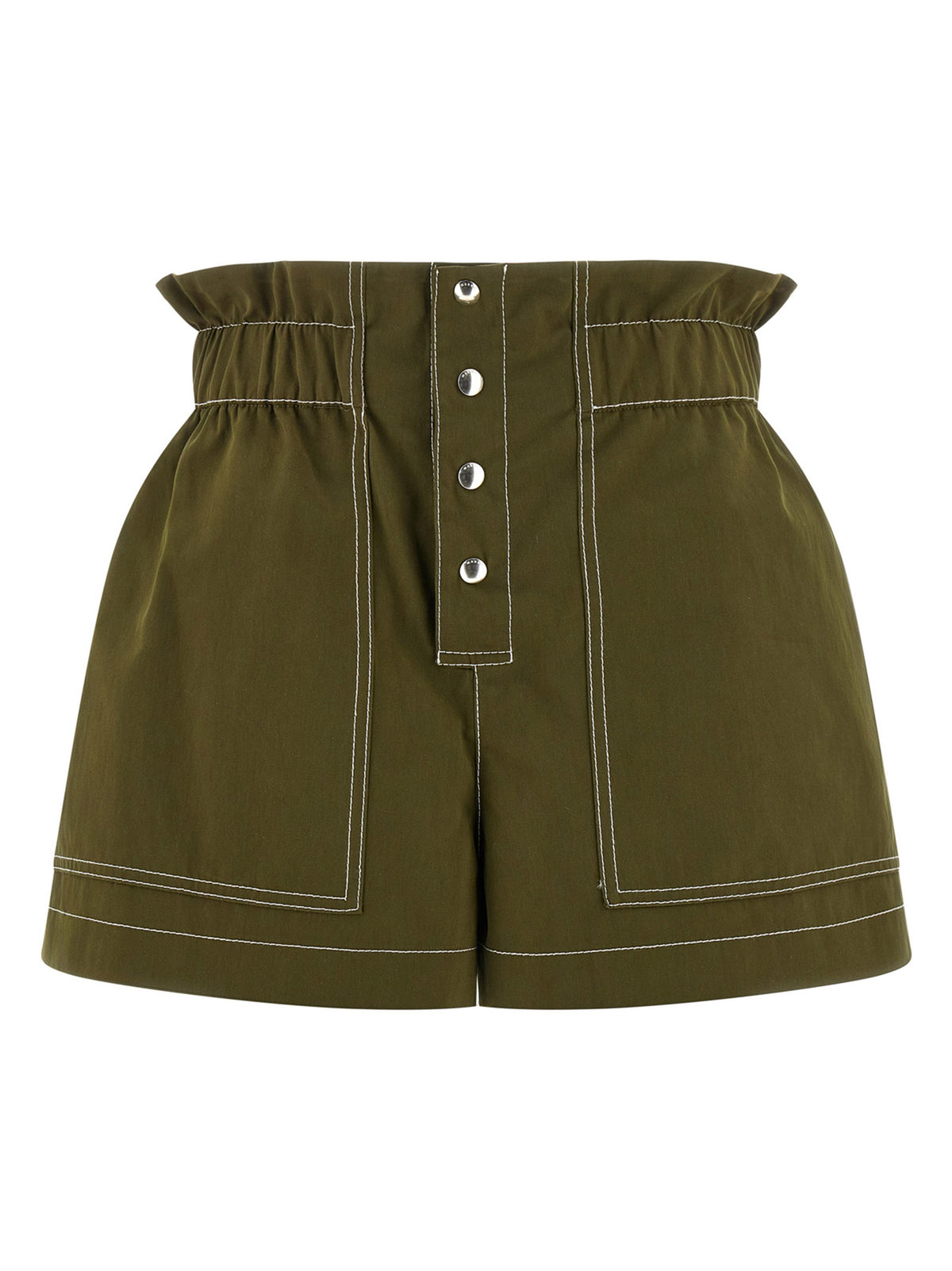 Marni Bicolor Cotton Bermuda Shorts - Chic and Functional