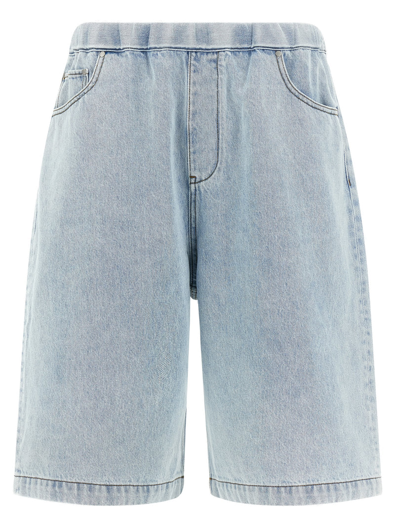 Short en coton bleu Entire Studios
