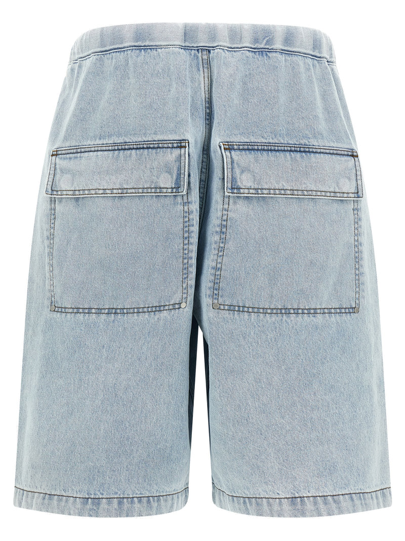 Short en coton bleu Entire Studios