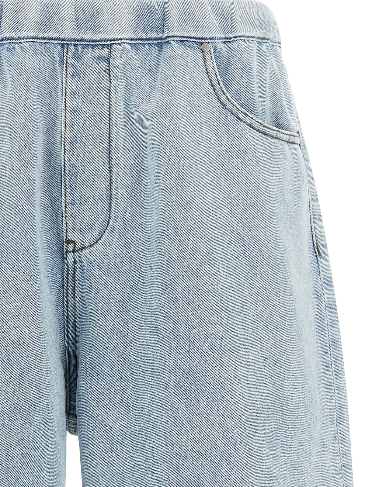 Short en coton bleu Entire Studios