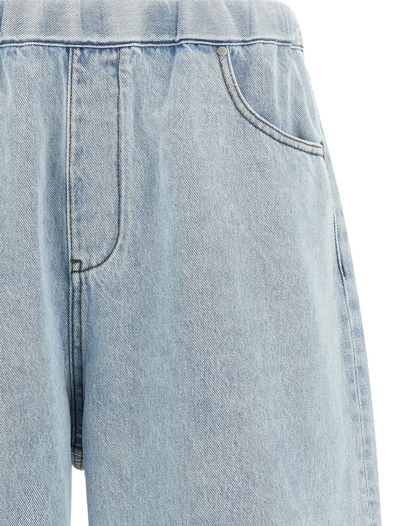 Short en coton bleu Entire Studios