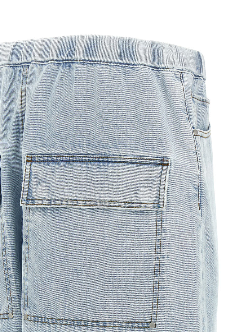 Short en coton bleu Entire Studios