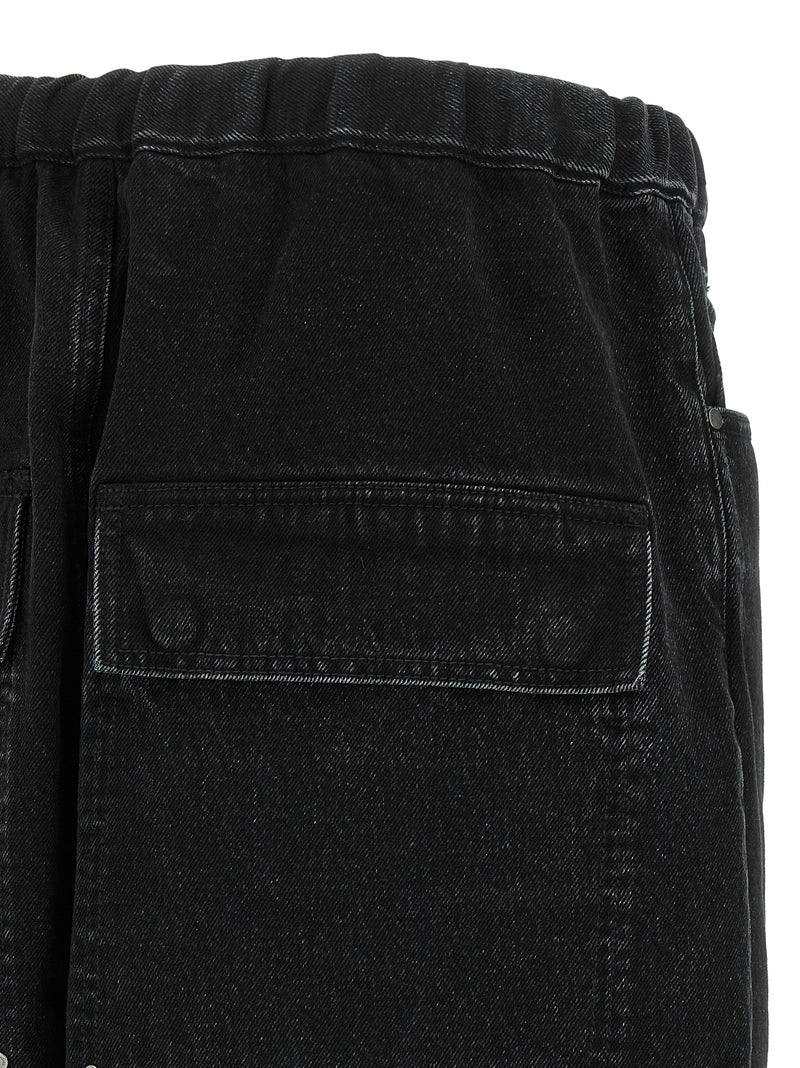 Shorts Bermuda Entire Studios en Coton Noir