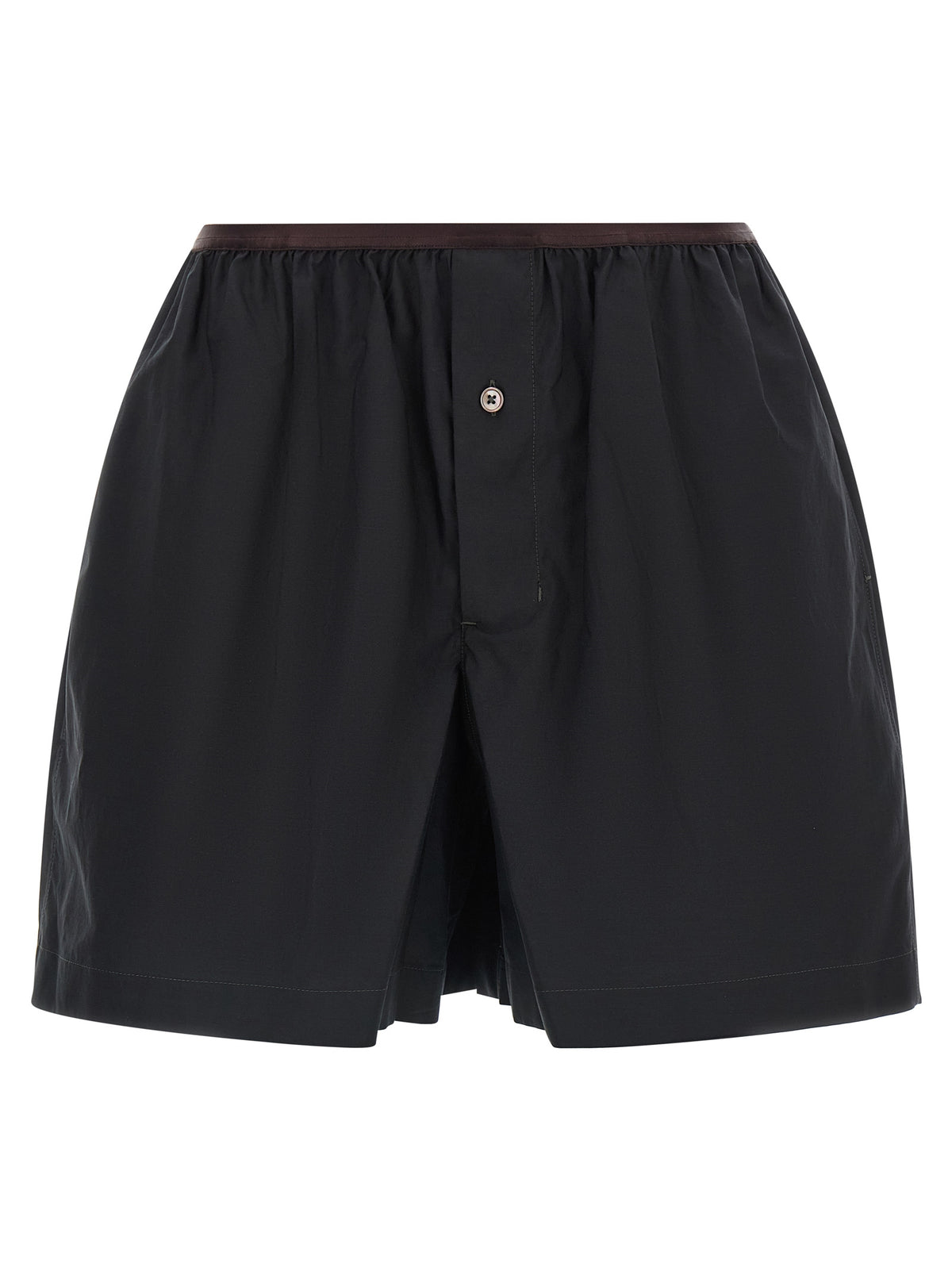 Short long gris en coton Lemaire
