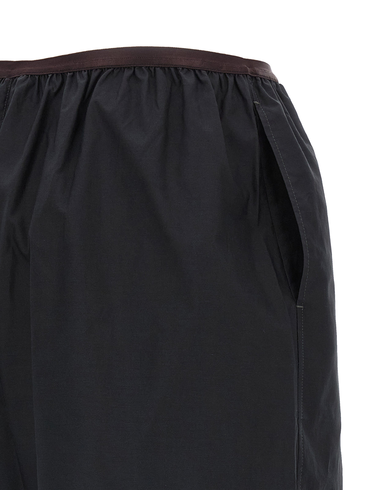 Short long gris en coton Lemaire