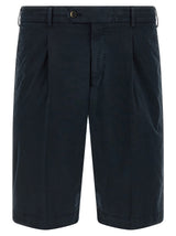 Shorts bermudas PT Torino en coton bleu