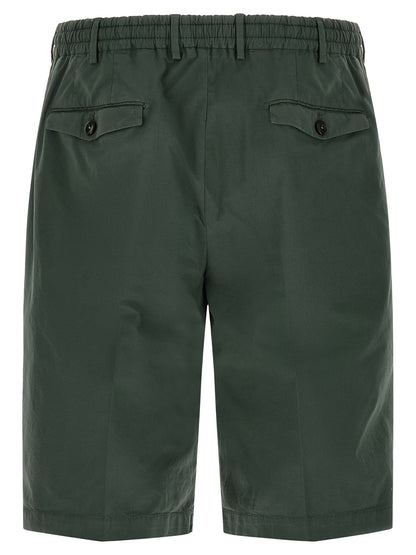 PT Torino Bicolor Cotton Bermuda Shorts