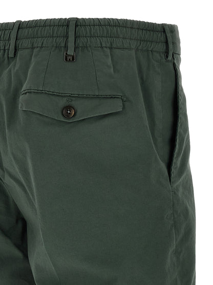 PT Torino Bicolor Cotton Bermuda Shorts