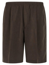 SHORT BERMUDA Marron Polyester CELLAR DOOR