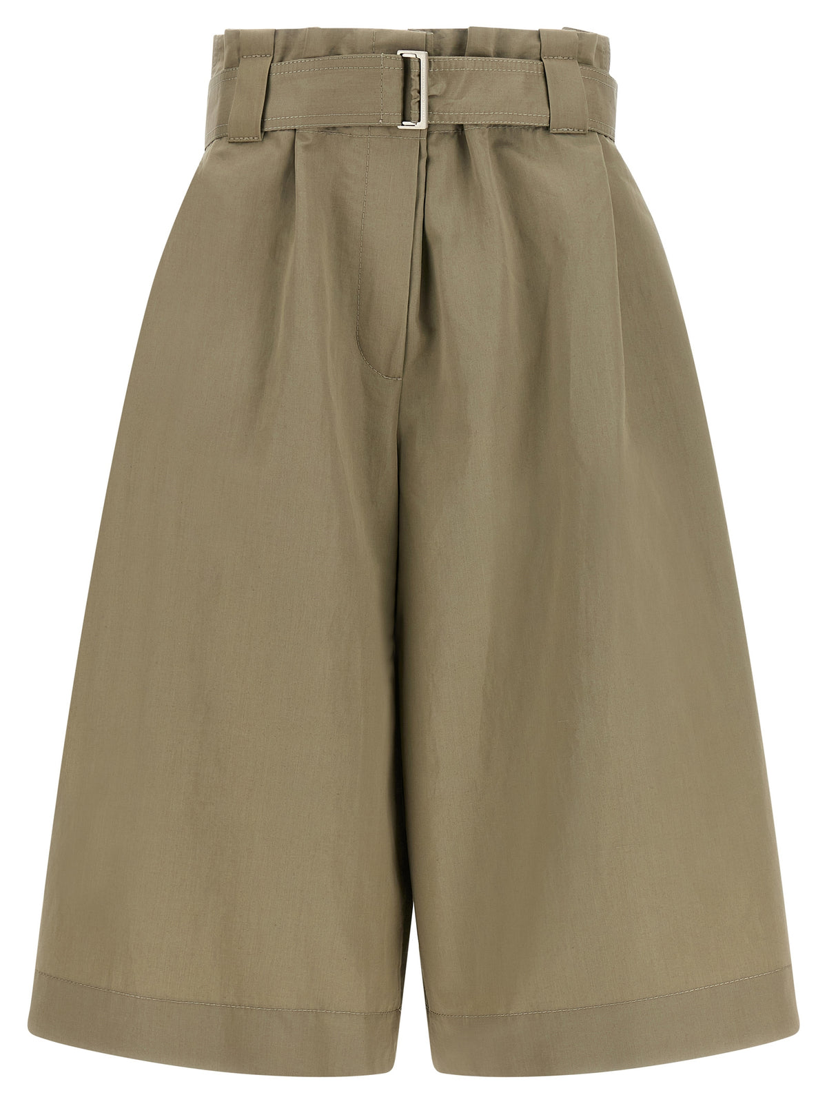 Shorts bermudas bicolores en coton Brunello Cucinelli