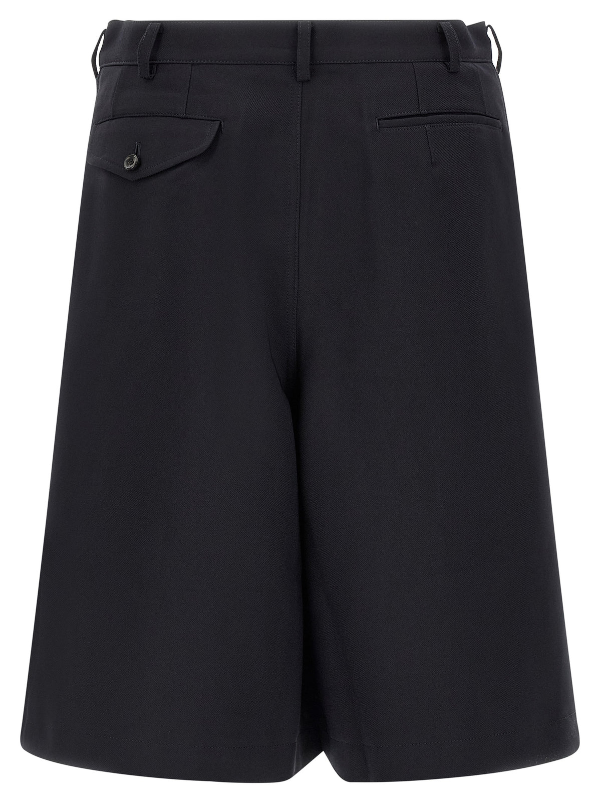 Short bermuda bleu en polyester Comme des Garçons