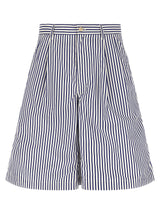 Short en coton bleu Comme Des Garçons