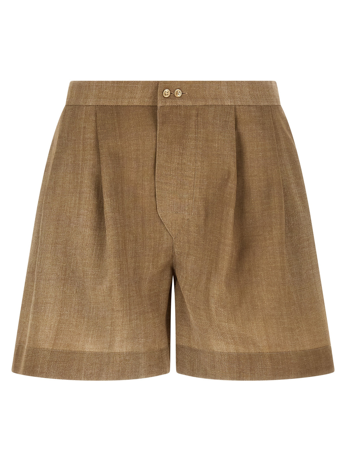 Shorts Bermudas Ermanno Scervino en polyester beige