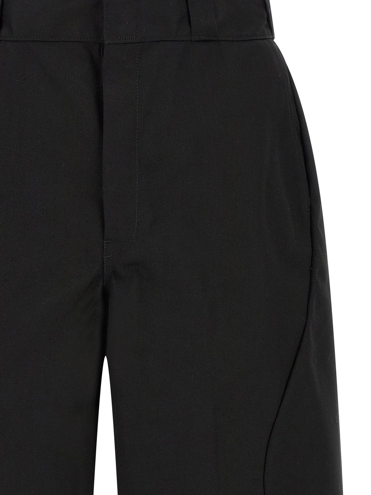 Undercover Black Polyester Bermuda Shorts