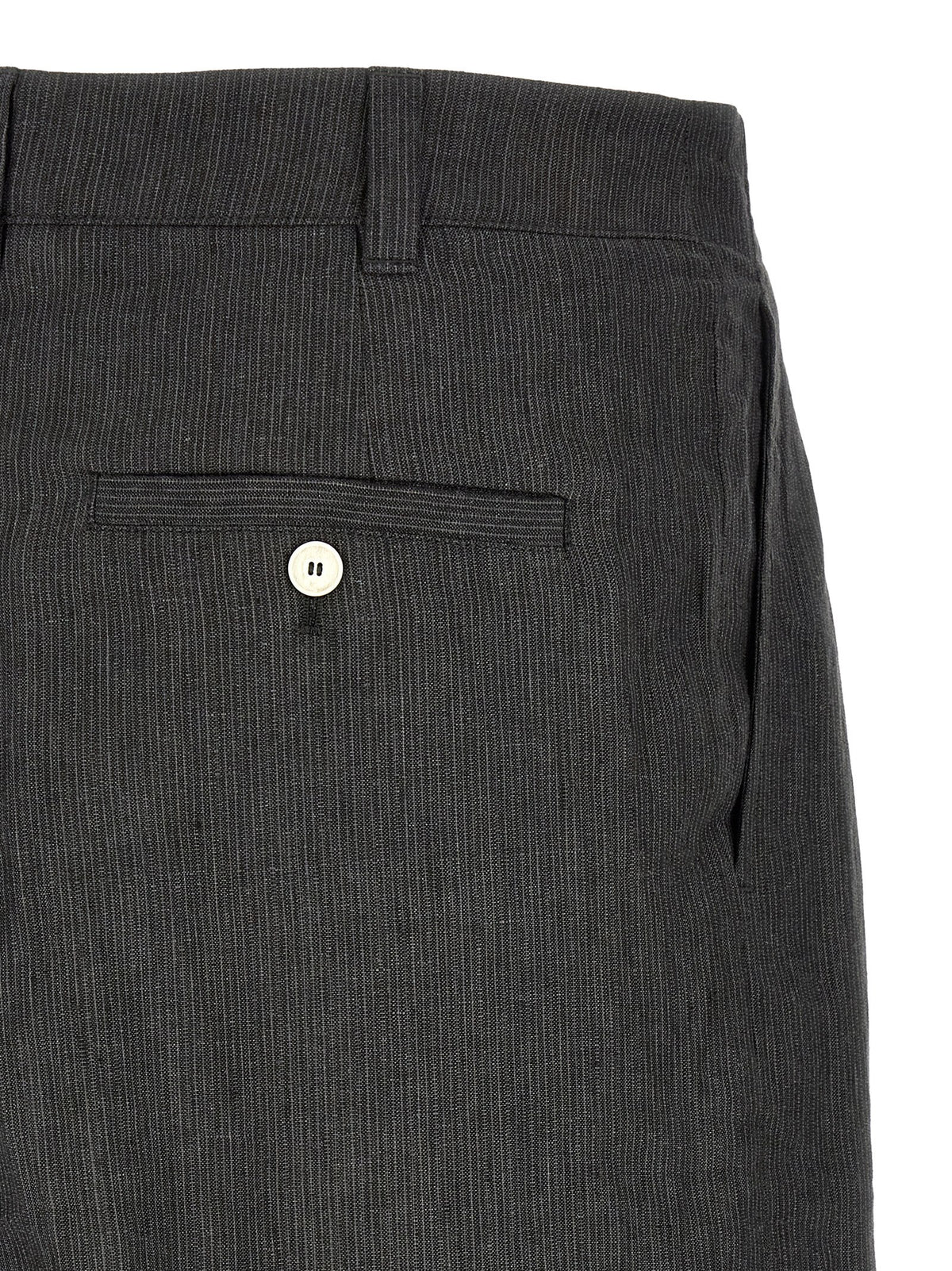Shorts Bermudas Jacquemus en lin gris