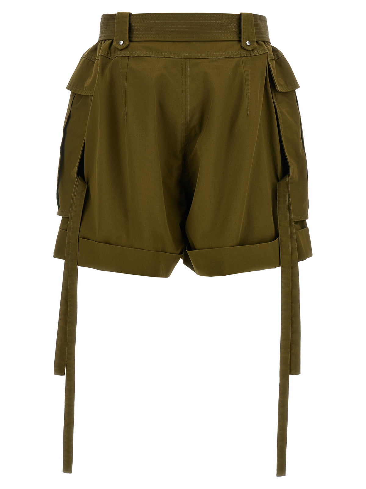Short en coton bicolore Alexander McQueen