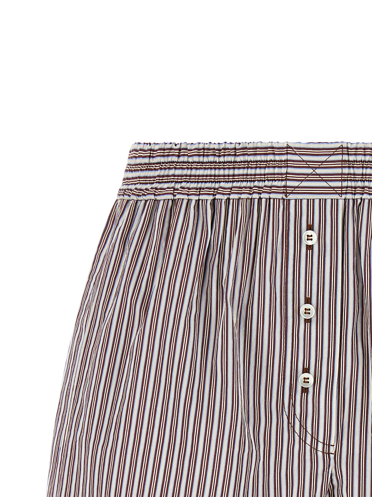 Shorts Bermuda Brunello Cucinelli en Coton Bordeaux