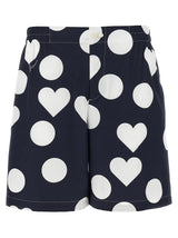 Short de bain en coton bleu Jacquemus