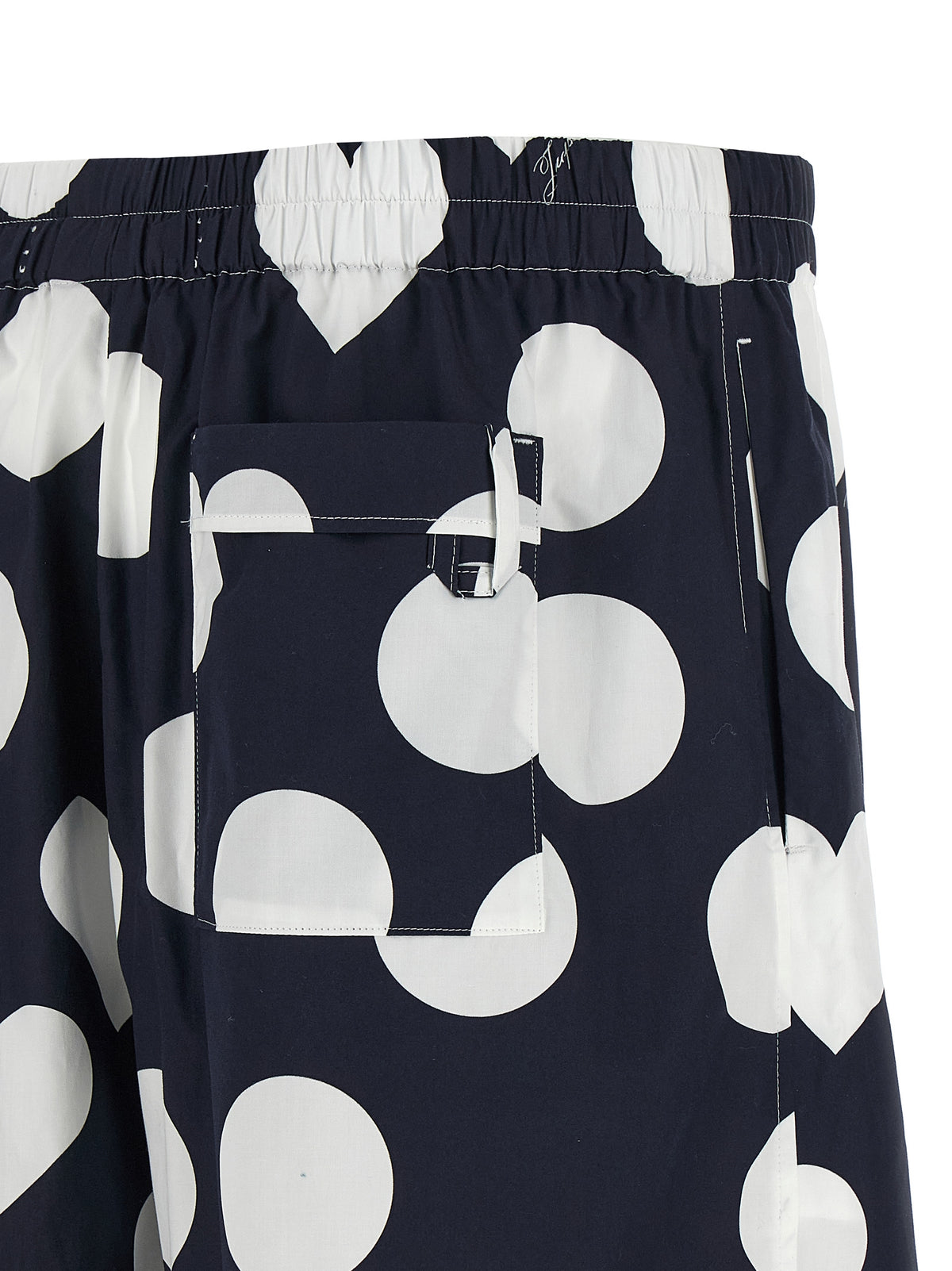 Short de bain en coton bleu Jacquemus