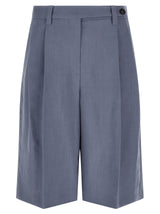 Short bermuda Brunello Cucinelli en viscose bleu