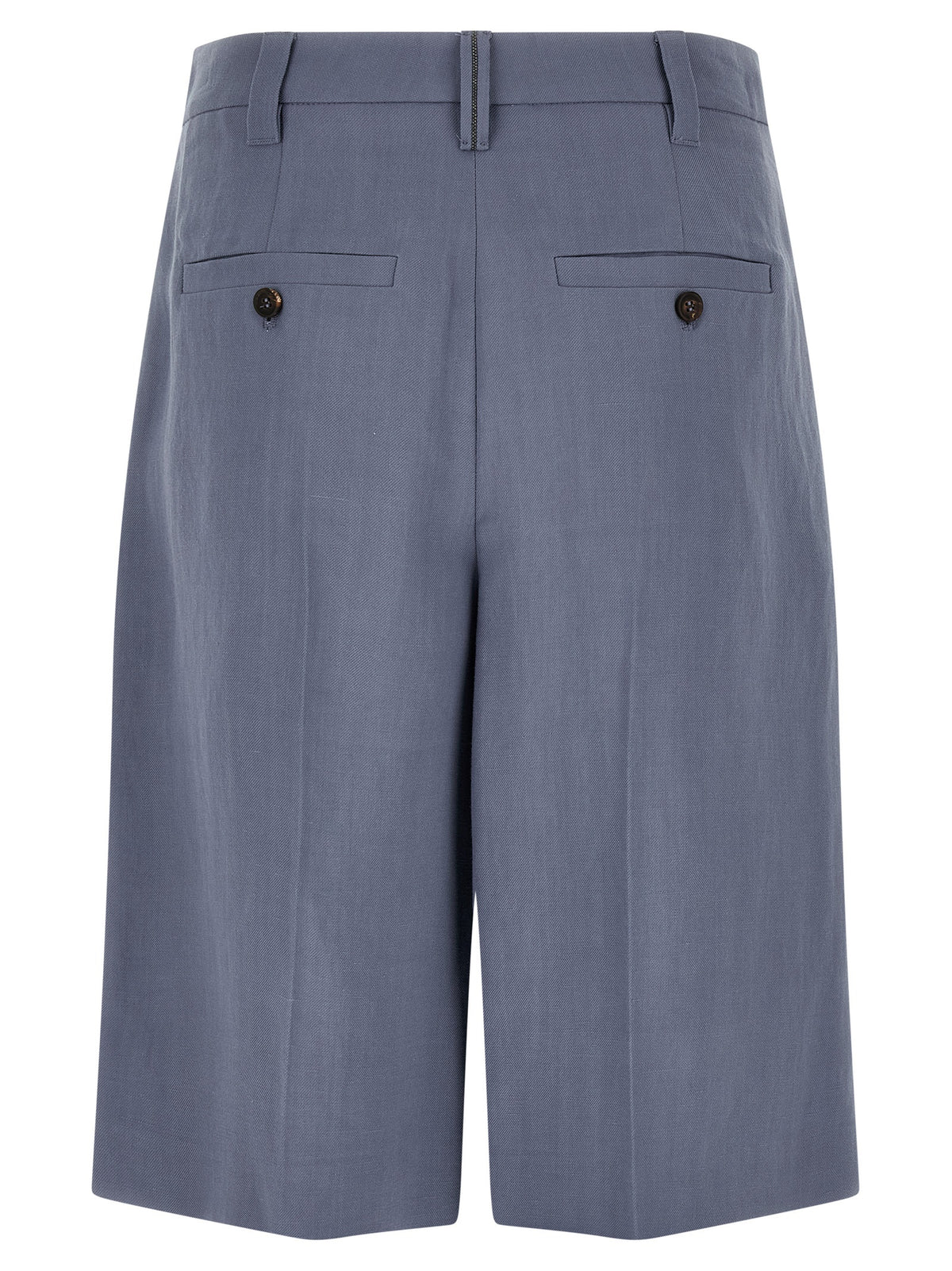 Short bermuda Brunello Cucinelli en viscose bleu