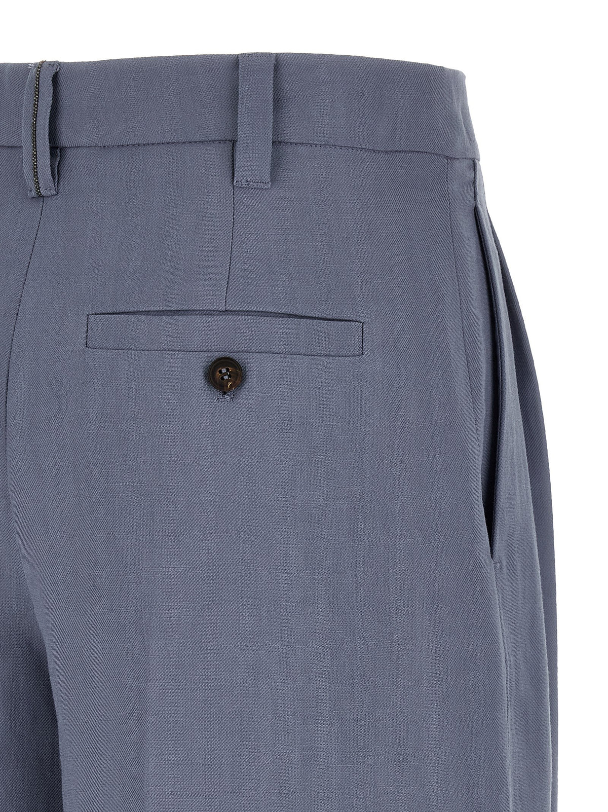 Short bermuda Brunello Cucinelli en viscose bleu