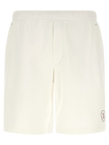Brunello Cucinelli White Cotton Bermuda Shorts