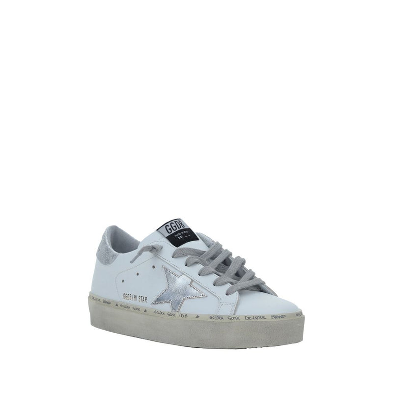 Baskets basses Golden Goose Bos Taurus en cuir de veau blanc