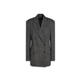 Brunello Cucinelli Blazer noir en élasthanne
