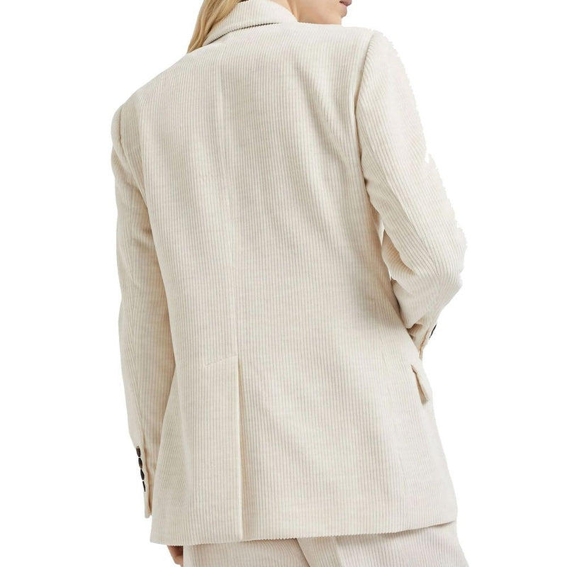Blazer Brunello Cucinelli en coton blanc