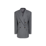 Veston Brunello Cucinelli en laine vierge grise