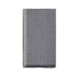 Écharpe en cachemire gris Brunello Cucinelli