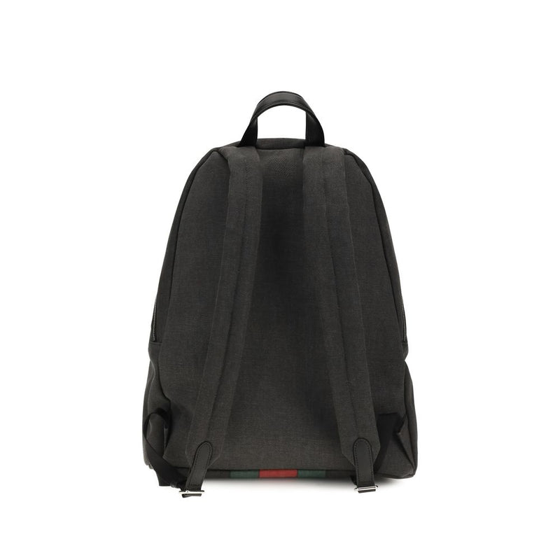 Sac bandoulière Gucci en tissu noir