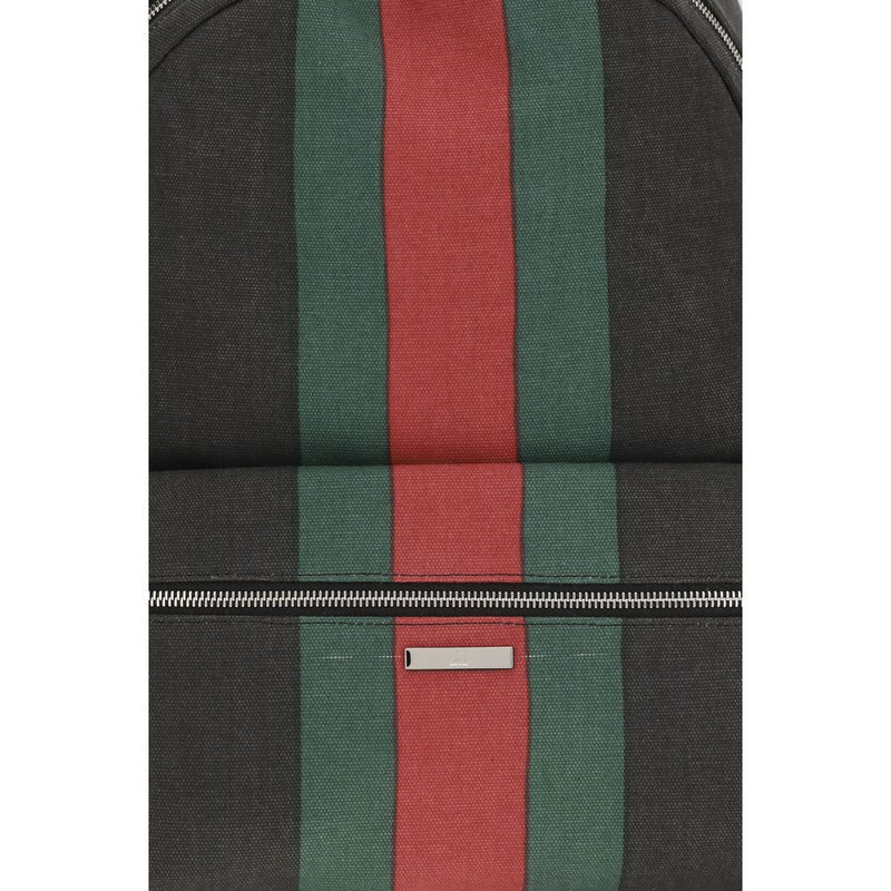 Sac bandoulière Gucci en tissu noir