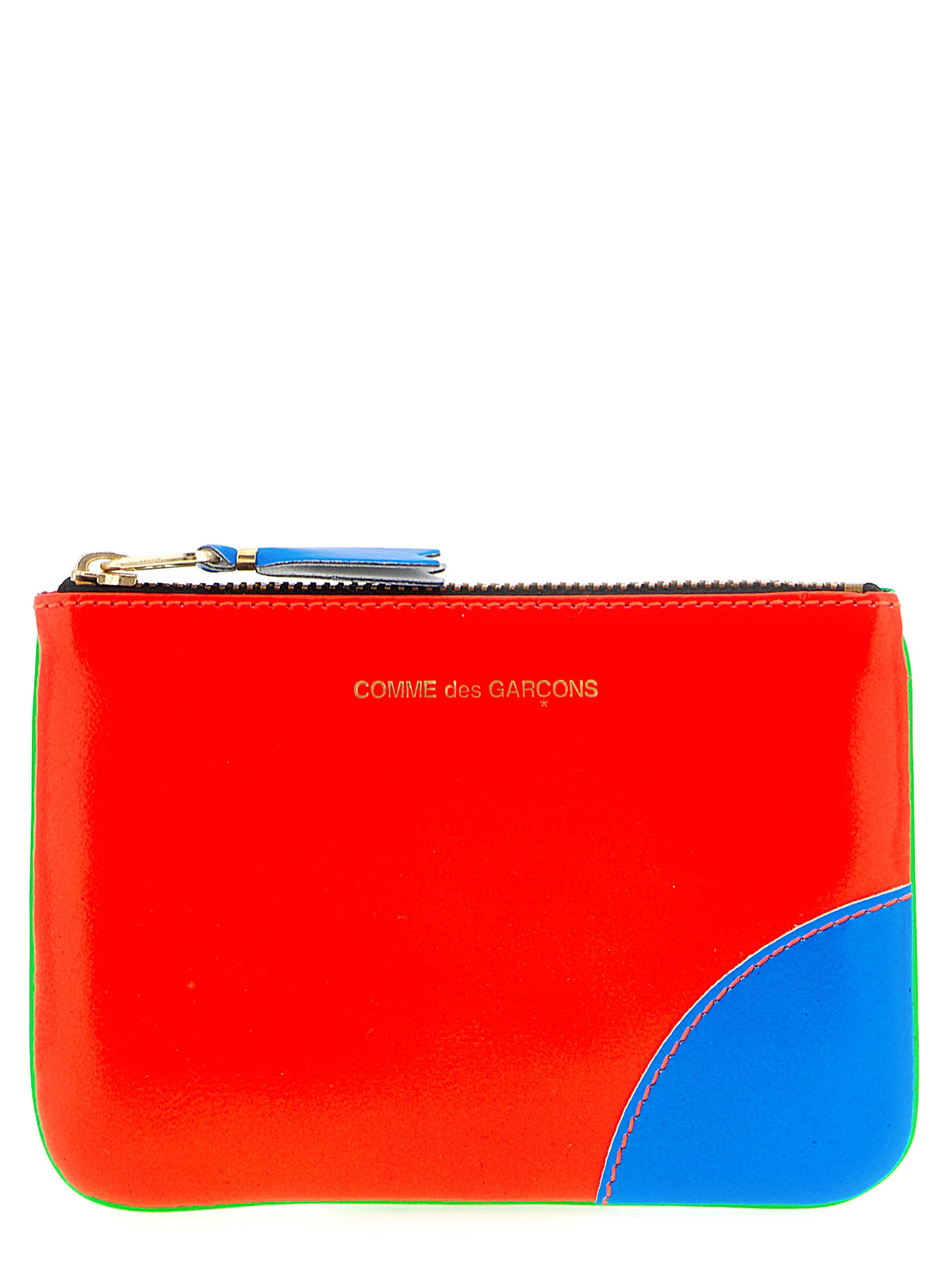 Porte-cartes en cuir multicolore Comme Des Garçons