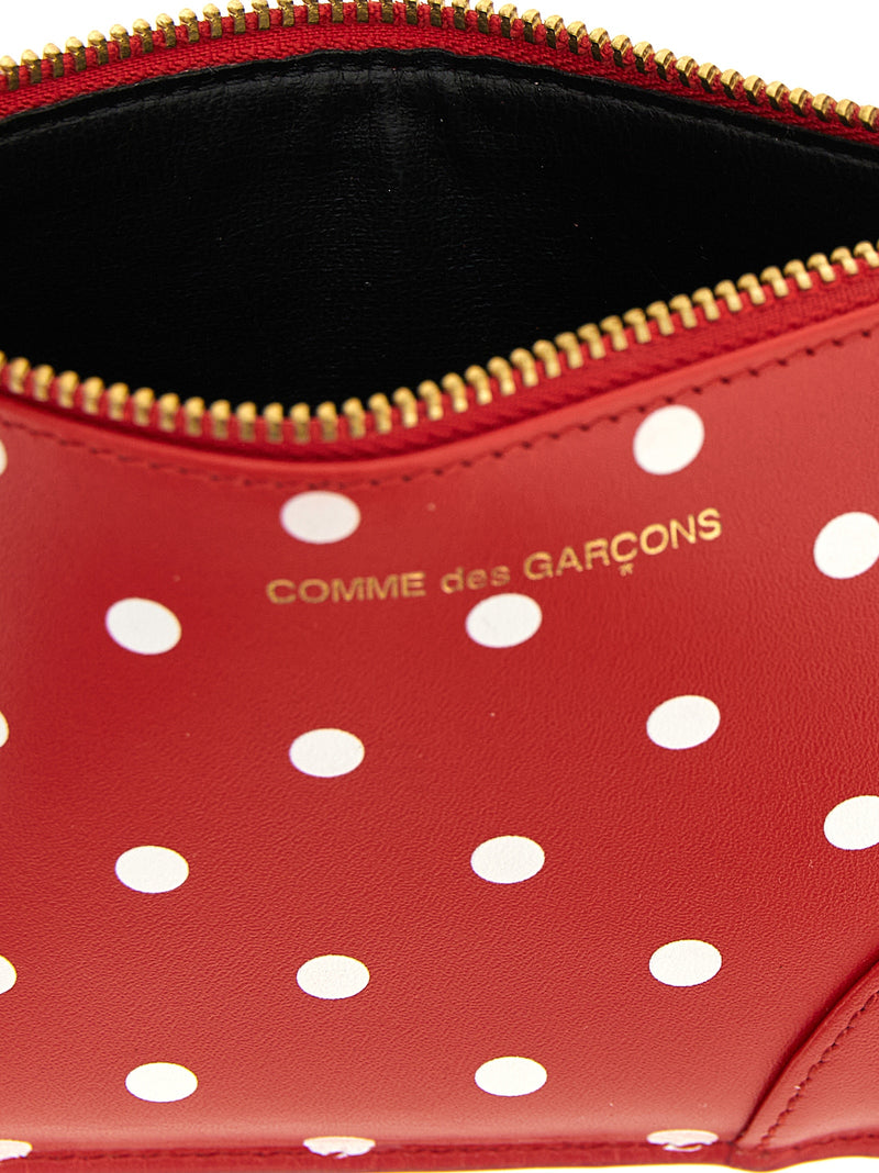 Comme Des Garçons Multicolor Calfskin Cardholder - Chic & Functional