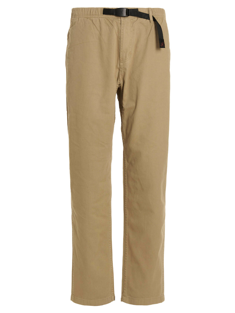 Pantalon décontracté en coton beige Gramicci