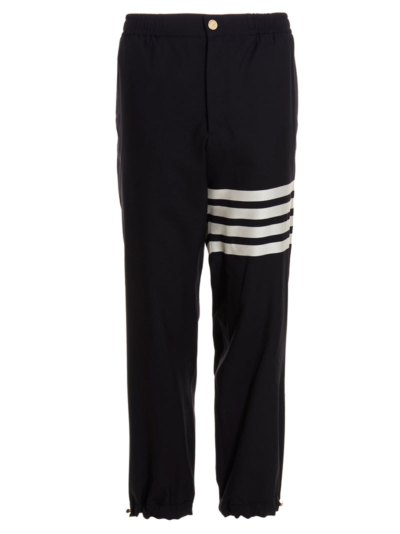 Pantalon de survêtement Thom Browne en laine bleue