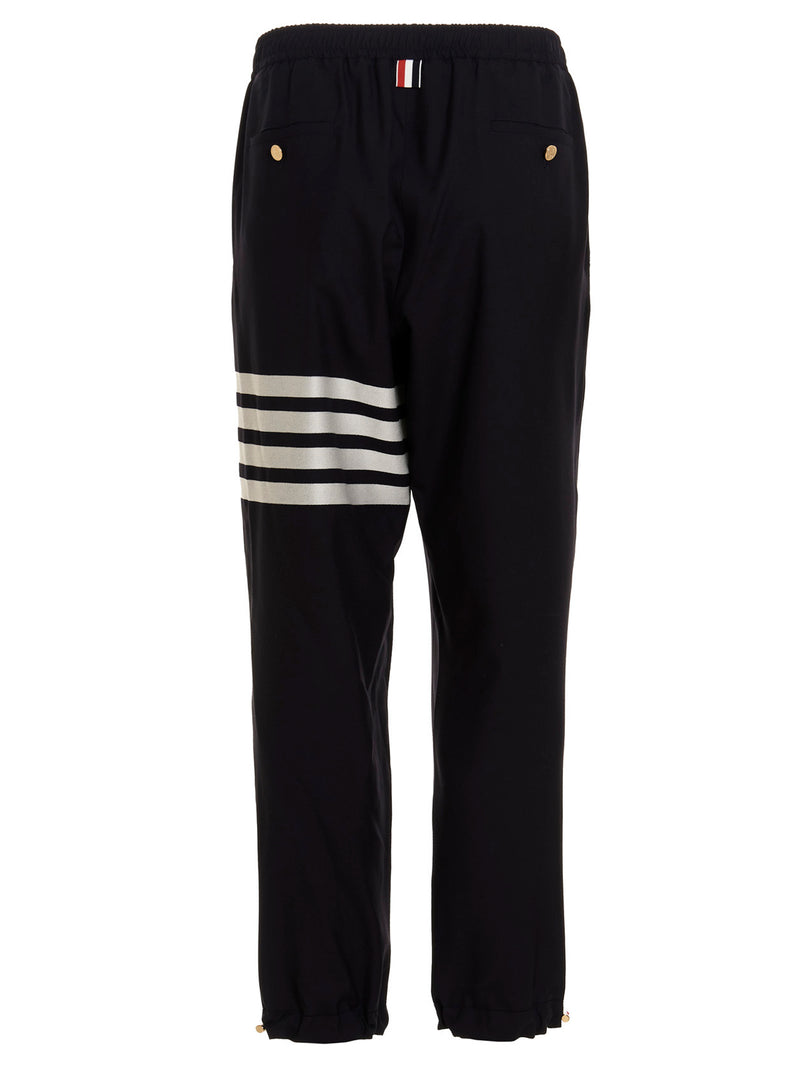 Pantalon de survêtement Thom Browne en laine bleue