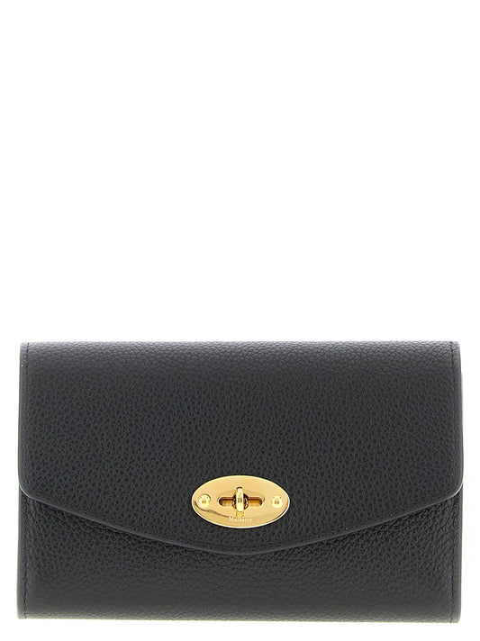 Mulberry Darley Black Bovine Leather Cardholder