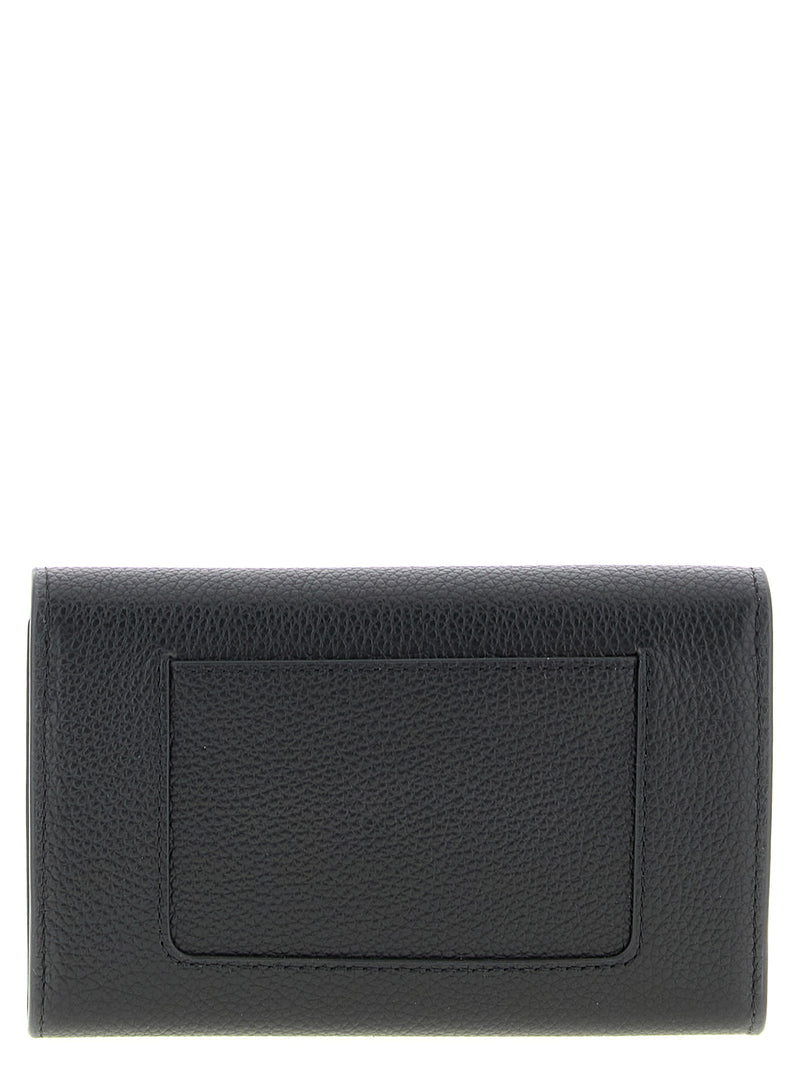 Mulberry Darley Black Bovine Leather Cardholder