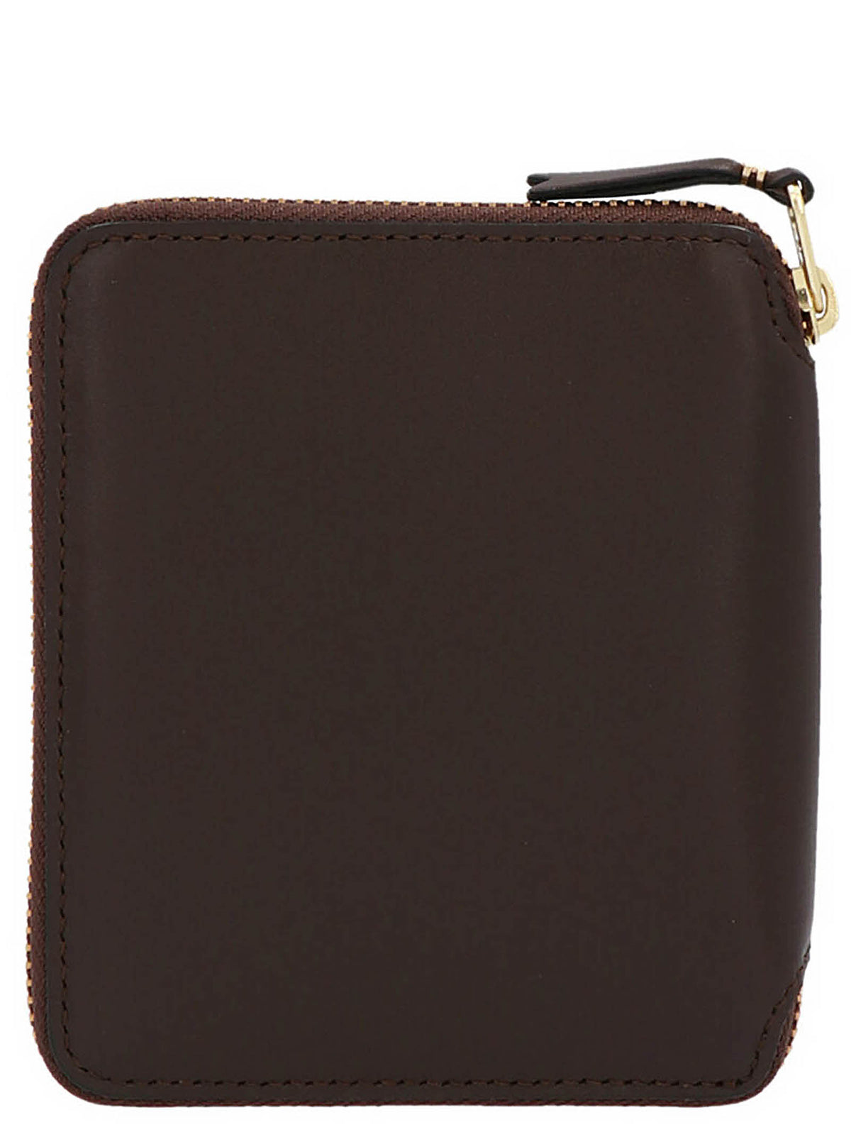 Portefeuille Comme Des Garçons en Cuir de Vachette Marron