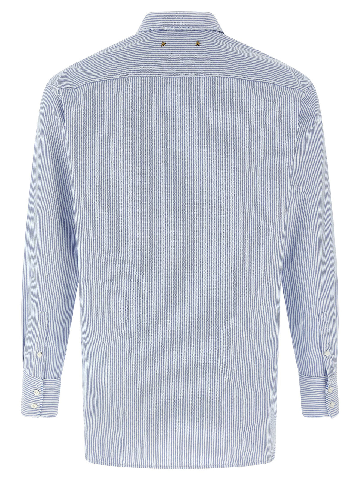 Golden Goose Blue Cotton Blouse