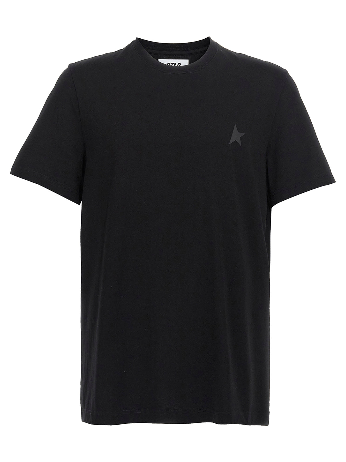 T-shirt en coton noir Golden Goose pour homme