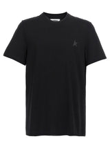 T-shirt en coton noir Golden Goose pour homme