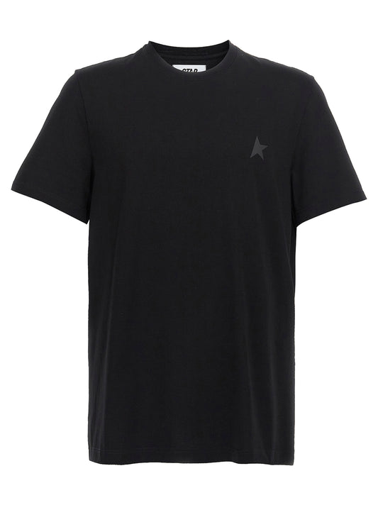 Golden Goose Black Cotton T-Shirt for Men