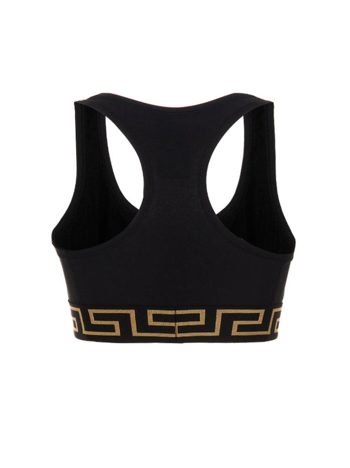 Versace Black Polyamide Sport Bra