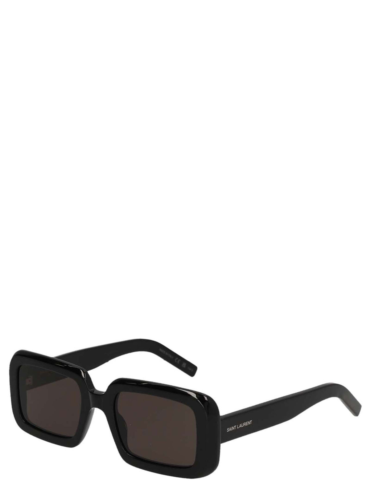Lunettes de soleil Saint Laurent noires en acétate