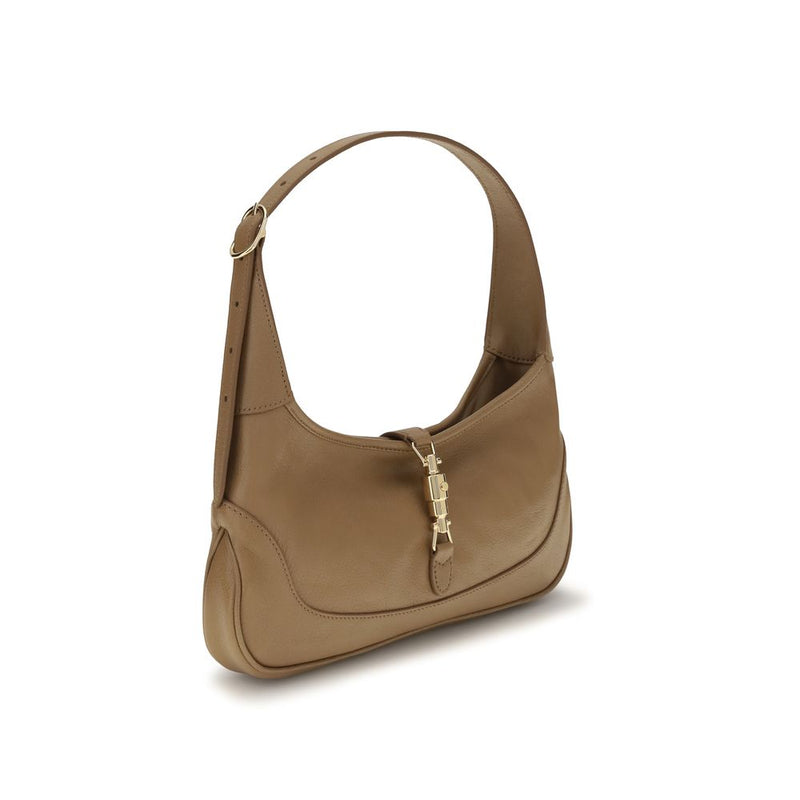 Gucci Beige Calf Leather Bos Taurus Handbag